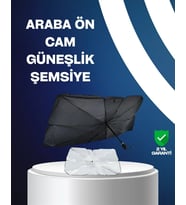 Isı Ve Uv Engelleyici Güneşlik – 360° Bükülebilir Şemsiye Sapı İle Konfor