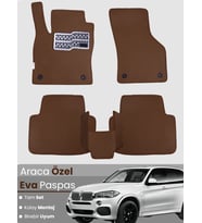 BMW X5 F15 (2013-2019) Uyumlu EVA Paspas Tam Set–Araca Özel,Su Geçirmez,Hızlı ve Kolay Montaj