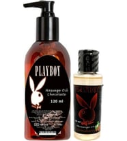 Aromaterapi Çikolata Massage Oil 120 ml + Çilek Aromalı Massage Vücut Yağı 50 ml