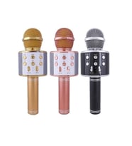Karaoke Mikrofon Dahili Hoparlörlü Usb Flash Destekli