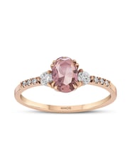 0.75 Karat Morganite Pırlanta Yüzük