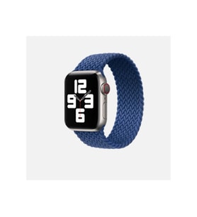 Apple Watch 38mm Uyumlu Kordon Hasır Örgü Esnek KRD-32 Medium Kayış