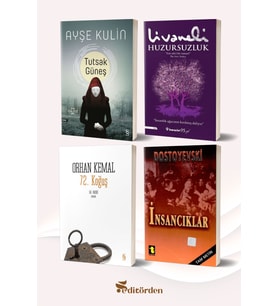 Tutsak Güneş (Yazar: Ayşe Kulin) - Huzursuzluk (Yazar: Zülfü Livaneli) - 72. Koğuş (Yazar: Orhan Kemal) - İnsancıklar (Yazar: Fyodor Mihayloviç Dostoyevski)
