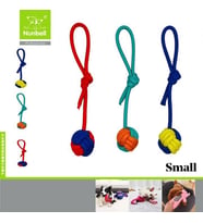Nunbell Köpek Diş İpi Tutmalı Toplu Küçük S