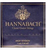 Hannabach 7288HT Custom Made High Tension Klasik Gitar Teli (3\'lü Treble Set