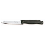 Victorinox SwissClassic 10cm Soyma Bıçağı Siyah 6.7733