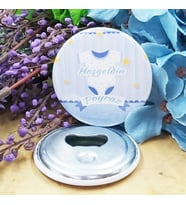 15 Adet Elbiseli Baskılı Erkek Bebek Metal Magnet Açacak 58 mm-