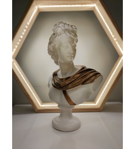 Apollo 'Golden Cloak' Dekoratif Heykel, Pop Art Roma Yunan Heykelleri