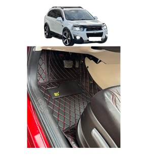 Chevrolet Captiva 2007-2017 Arası 5 Kişilik Araca Özel 8d Havuzlu Paspas Takımı (Altın)