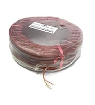TEMKA 2x0,75mm Yassı Şeffaf Hoparlör Kablosu 100Metre Şeffaf (Çok Renkli)