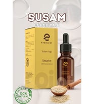 %100 Saf Soğuk Sıkım Susam Yağı Cildi Temizler Ve Derinlemesine Besler Saçı Besler