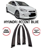 Hyundai Accent Blue Cam Rüzgarlığı 2011-2020 Arası 4-lü Takım
