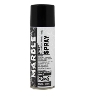 RİCH 200-11370 MERMER EFEKTİ SPREY 200 ML BEYAZ