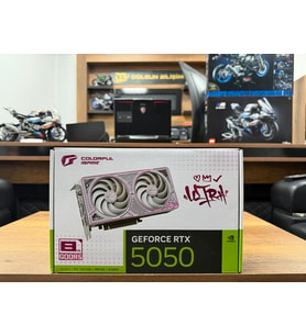 Colorful Igame Geforce RTX5050 Ultra W Duo Oc 8GB GDDR6 128Bit Beyaz Ekran Kartı