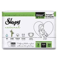 Sleepy Natural No: 3 Cırtlı Bebek Bezi 30 Adet 8681212064602