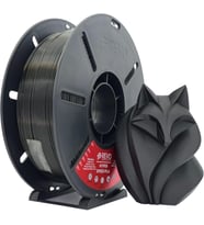 D Filament PLA Hyperspeed siyah beyaz (siyah)