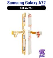 Samsung Galaxy A72 On Off Açma Kapama Volume Ses Film Flex SM-A725F Uyumlu