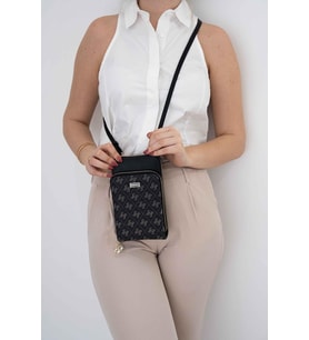 Silver Polo SP1011-M178 Kadın Çapraz Çanta Siyah