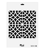 Rich New Seri N-350 Stencil 35x25 cm