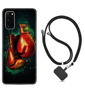 Samsung A02S A03S A10 A12 A13 A21S A22 Kılıf Boyun Askılı Silikon Boks Eldiveni 1763