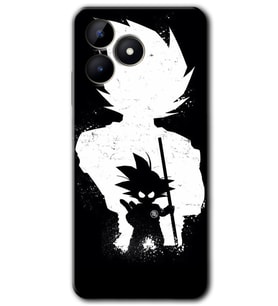 Realme C53 Kılıf HD Desen Baskılı Kılıf - Anime