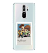 Redmi Note 8 Pro Uyumlu Toy Story Minimalist Poster Desenli Şeffaf Telefon Kılıfı