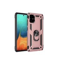 Samsung Galaxy A71 Uyumlu Kılıf Zore Vega Kapak (Rose Gold Altın)