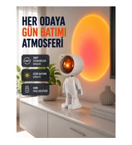 Mey İthalat® Loş Işıklı Şarjlı Ortam Lambası – Kompakt ve Portatif Yeni Nesil