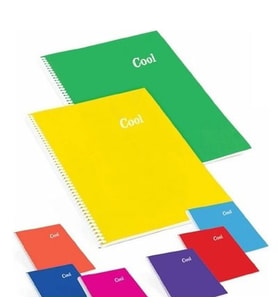 Keskin Color Cool 96 Yaprak A4 Çizgili Defter Spiralli Pp Kapak 2 adet