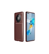 Huawei Mate 40 Pro Uyumlu Kılıf Zore Negro Silikon Kapak (Kahverengi)