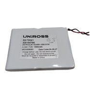 Uniross Bat0041 XB104766 Li-ion 7.2V 1550mAh BMS Devreli Batarya Şarjlı Pil