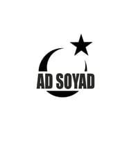Türk Bayrağı Ad Soyad Yazılı Oto Sticker Siyah 30*15 Cm