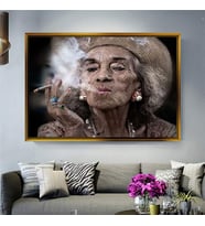 Altın Çerçeveli dekoratif tablo a1090 (Gold)