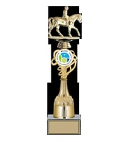 ODAK KUPA - Figürlü Kupalar - At / Binici Figürlü Kupalar FG-033 B - 39 cm