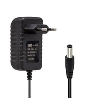 Weko 24 Volt 1 Amper 24 Watt Plastik Kasa Priz Tipi Adaptör (5.5x2.5 Uçlu) (Siyah)