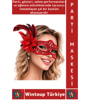 #PartiMaskesi Göz Çevresi İşlemeli Estetik Kostüm Davet Yılbaşı Cosplay Balo Şık Tüylü Parti Maskesi