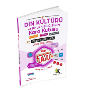 YKS-TYT DİN KÜLTÜRÜ VE AHLAK BİLGİSİNİN KARA KUTUSU Konu Özetli Tamamı Çözümlü Ç