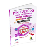 YKS-TYT DİN KÜLTÜRÜ VE AHLAK BİLGİSİNİN KARA KUTUSU Konu Özetli Tamamı Çözümlü Ç