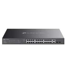 TP-LINK OMADA ES228GMP 24 PORT GIGABIT+ 2XGB SFP+2XGB RJ45 UPLINK CLOUD L2 YÖNETİLEBİLİR 384W POE RA