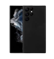 Galaxy S22 Ultra Kılıf Zore Mara Lansman İç Yüzeyi Kadife Kılıf (Siyah)