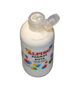 Alpino 250 ML Beyaz Parmak Boyası (Karışık)