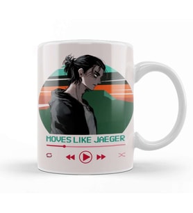 Eren Jaeger Moves Like Jaeger Kupa Bardak Porselen