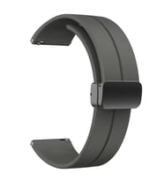 Xiaomi Redmi Watch 5 Active / Redmi Watch 5 Lite Uyumlu Kordon Suya Dayanıklı Quick Release Kayış (Koyu Gri)