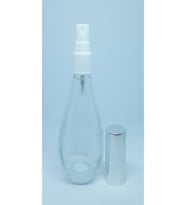 PARFÜM ŞİŞESİ 70 ML (6 ADET) BOŞ AMPUL ŞİŞE SARI KAPAK PLASTİK VALF