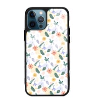 iPhone 11 Pro Max Uyumlu Minik Çiçekler Tasarımlı Glossy Telefon Kılıfı
