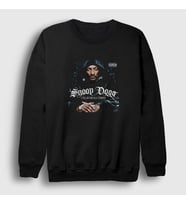Presmono Unisex Siyah California Snoop Dogg Sweatshirt 370527tt