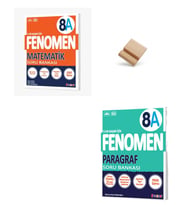 Fenomen LGS 8. Sınıf 2027 A Serisi Matematik ve Paragraf Soru Bankası + Telefon Standı