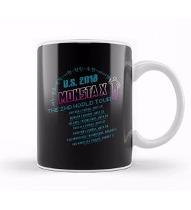 Monsta X U s 2018 The 2nd World Tour Kupa Bardak Porselen