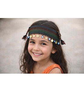 Karadeniz Yöresel Pullu Bandana-6429