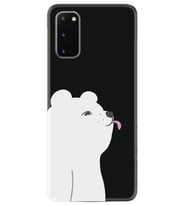 Samsung A02S A03S A10 A12 A13 A21S A22 Kılıf Desenli Silikon Panda Sevimli 1738